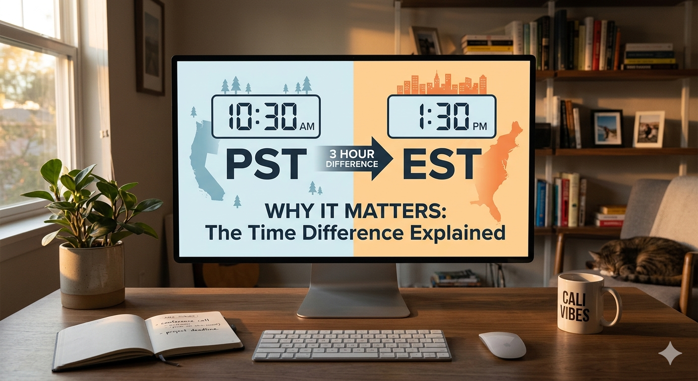 PST to EST time Converter